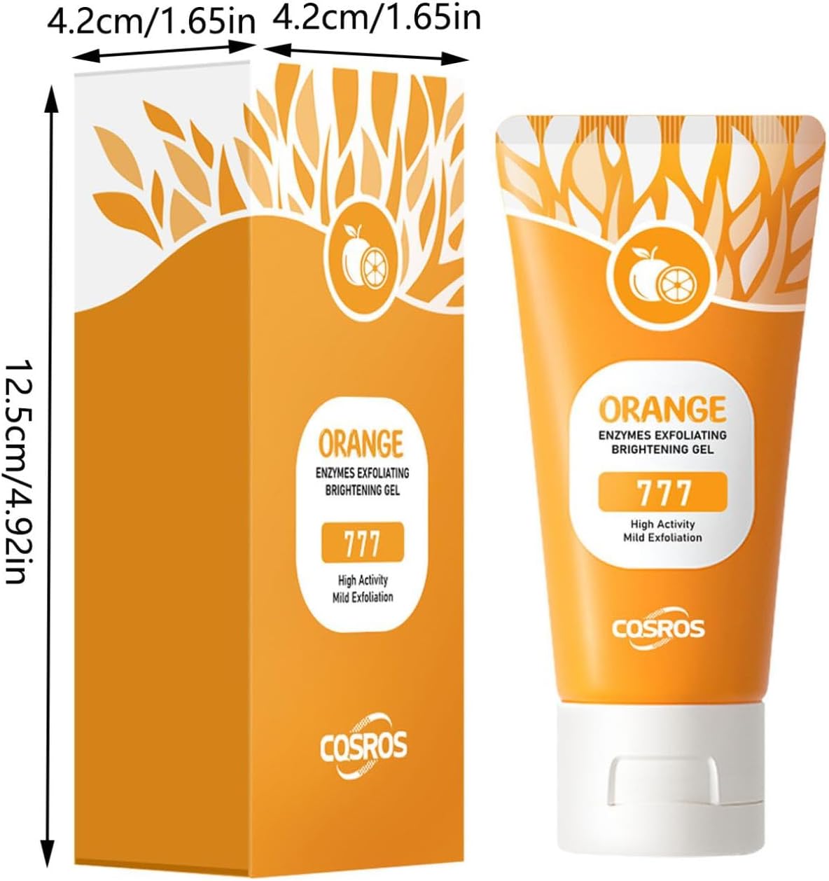 Calmiya™ Orange Gel – Facial & Body Scrub