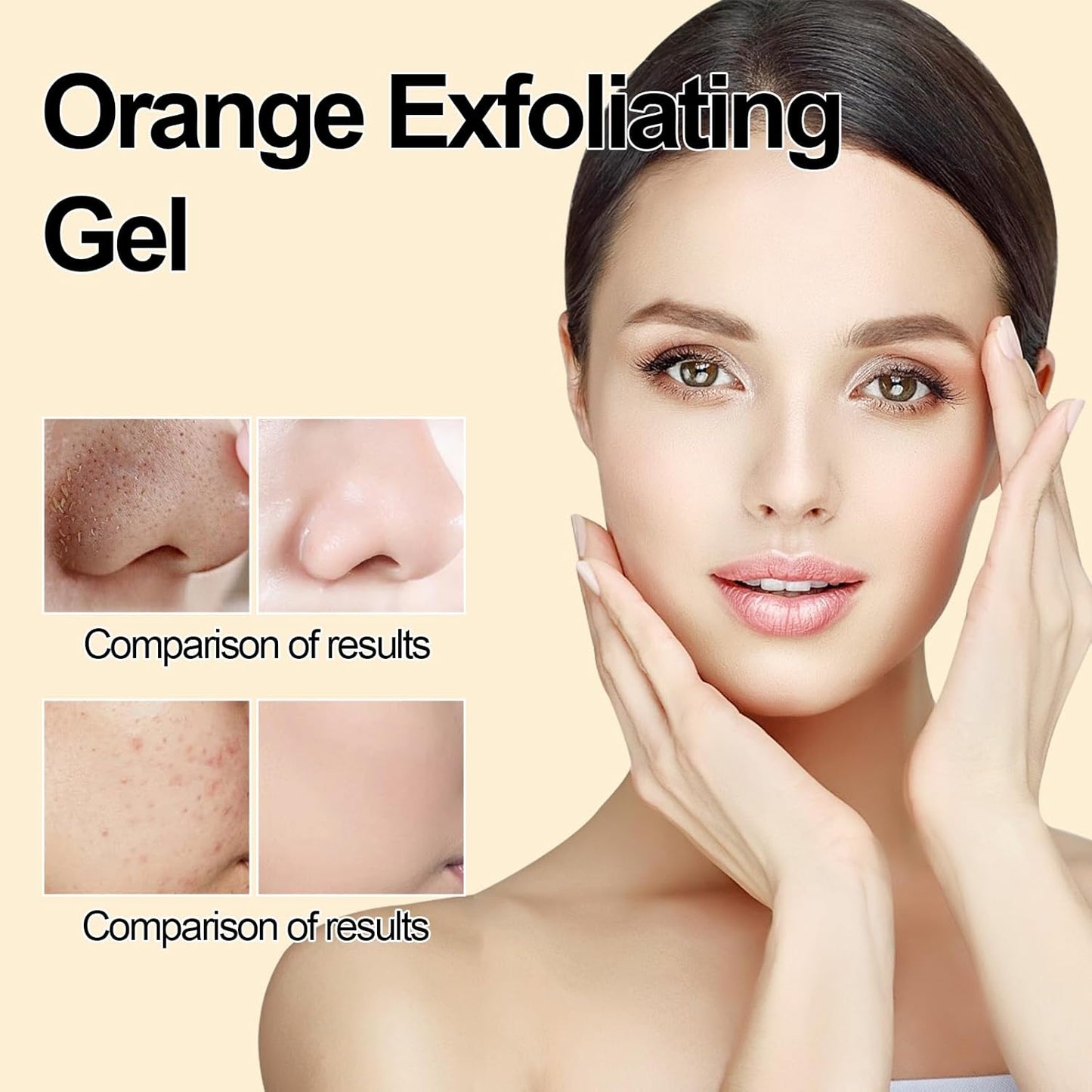 Calmiya™ Orange Gel – Facial & Body Scrub