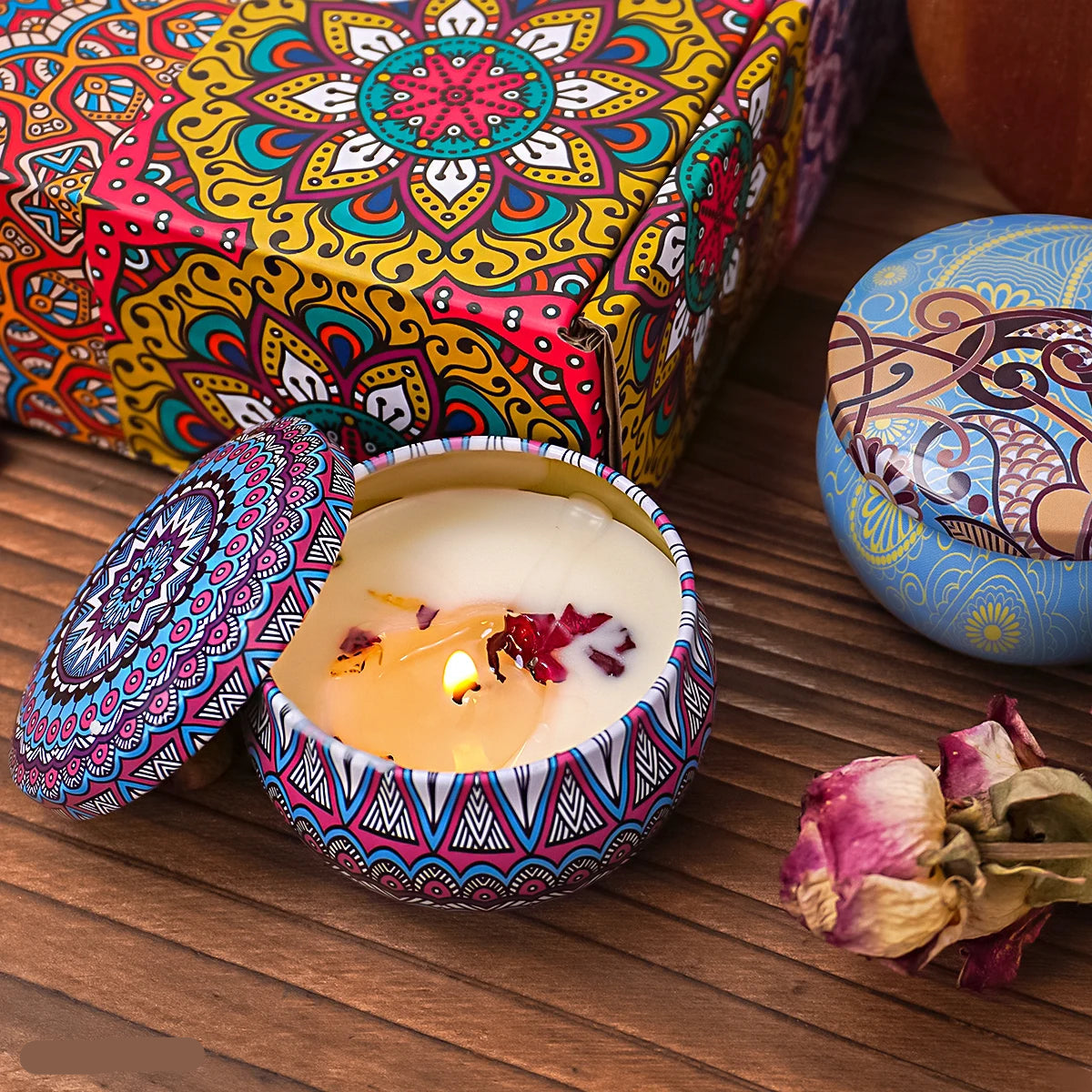 Calmiya™ Gift Box – 4-in-1 Scented Candle