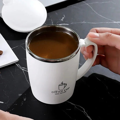 Calmiya™ Travel Mug – Stainless Tea & Coffee