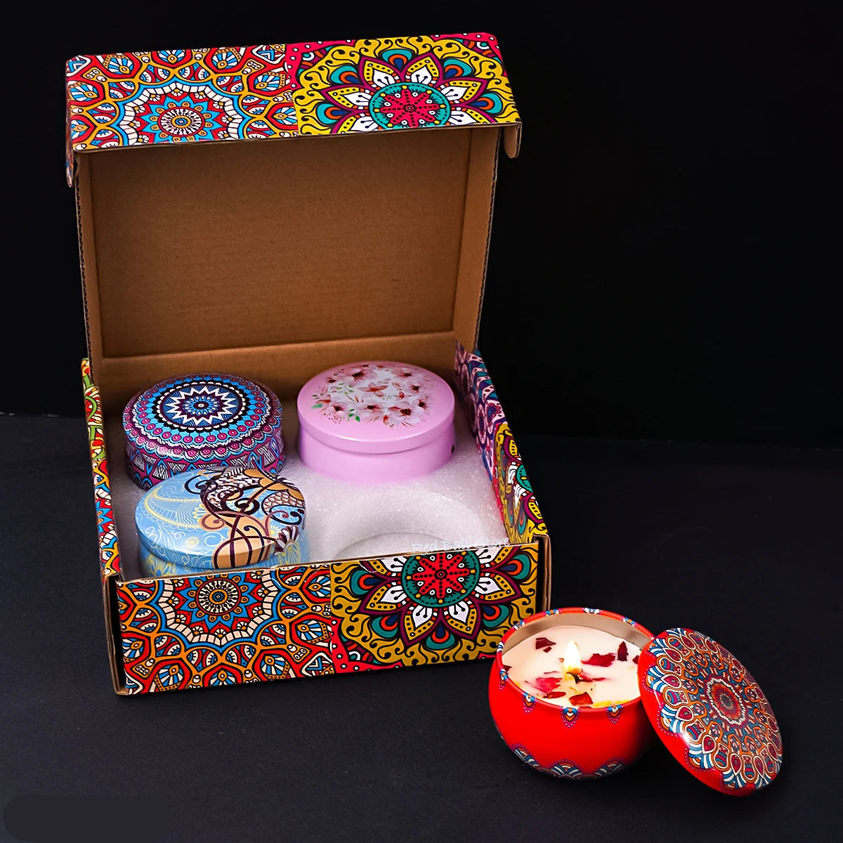 Calmiya™ Gift Box – 4-in-1 Scented Candle