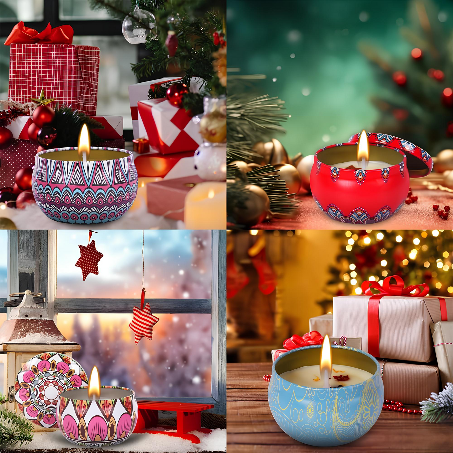 Calmiya™ Gift Box – 4-in-1 Scented Candle