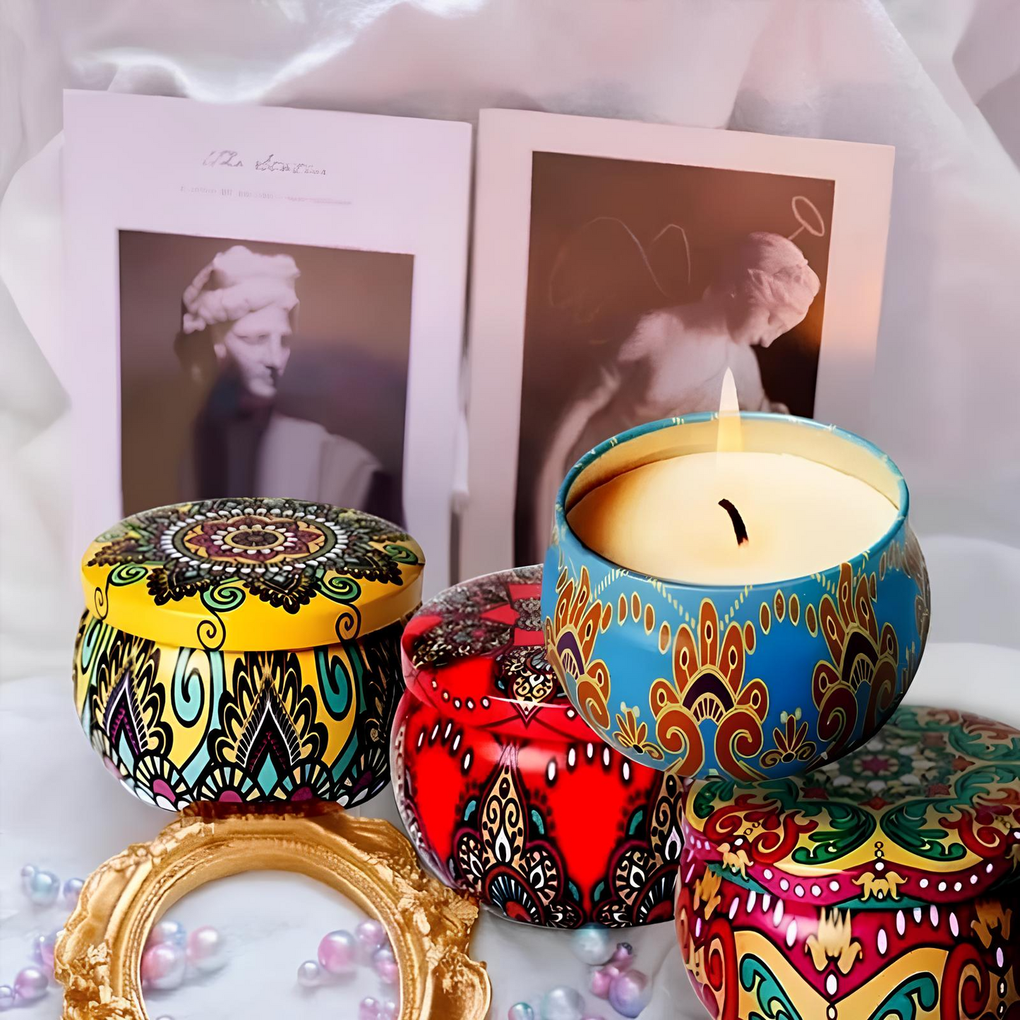Calmiya™ Gift Box – 4-in-1 Scented Candle