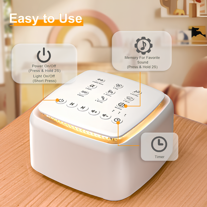 Calmiya™ Machine Device – Sleep Sound Machine